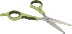 Coastal Pet Safari Dog Safety Scissors for Trimming Hair Around Eyes, Ears & Paws of All Dog Breeds
