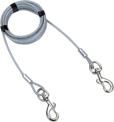 Coastal Pet Titan Giant Cable Dog Tie Out - Heavy-Duty Dog Tie Out Cable - Cable Tie Out for Dogs up to 150 lbs - Rust-Resistant Pet Tie Out Cable - Quality Dog Supplies