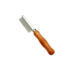 Pet Stores Safari Double Sided Brush Dog Flea Comb - Brown