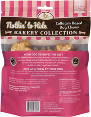 Nothin' to Hide Collagen-Based Dog Chews Small Knotted Bones, Beef Flavor, Easily Digestible, Supports Skin, Coat, Joints & Muscles, for Moderate Chewers Under 15lbs