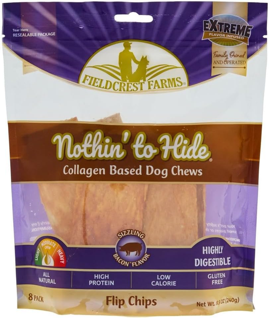 SPOT Ethical Pet Nothin` to Hide Bacon Flip Chips