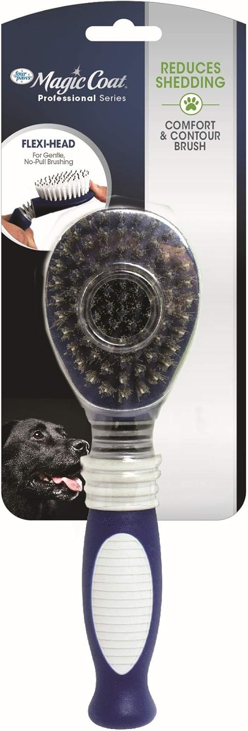 Four Paws 27097554: Magic Coat Professional Series Flex & Contour Pin and Bristle Brush for Dogs