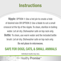 Four Paws Pet Nursing Feeding Bottle for Kittens & Puppies