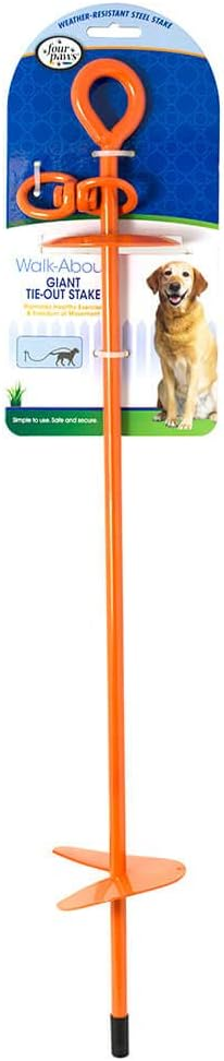 Four Paws Giant Dog Tie Out Stake