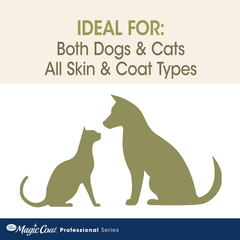 Four Paws Magic Coat Professional Series Nourishing Oatmeal De-Shedding Dog Shampoo