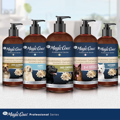Four Paws Magic Coat Professional Series Nourishing Oatmeal De-Shedding Dog Shampoo
