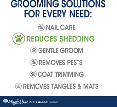 Four Paws Magic Coat Professional Series Grooming Brushes for Dogs & Cats l Trimmers, Nail Clippers, & Brushes Dog & Cat