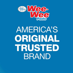 Four Paws Wee-Wee Superior Performance Eco Pee Pads for Dogs - Earth-Friendly Dog & Puppy Pads for Potty Training - Dog Housebreaking & Puppy Supplies