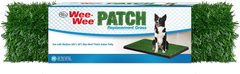 Four Paws Wee-Wee Premium Patch Indoor and Outdoor Pet Potty for Dogs l Dog Potty Training l Artificial Grass l Wee-Wee Patch