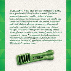 Greenies Treats for Dogs Mini Treat-Pak-Large