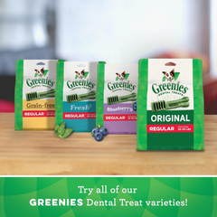 Greenies Original Teenie Natural Dental Care Dog Treats