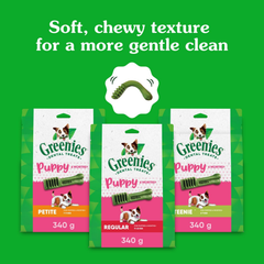 Greenies Puppy Petite Size Natural Dental Dog Treats