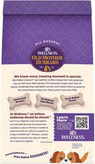 Wellness Old Mother Hubbard Classic Liv'R'Crunch Dog Biscuits, Natural Training Treats, Chicken Liver, Oats, Apple and Carrot Flavor, Mini Size, 20 oz Bag