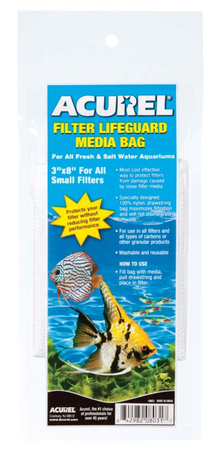 Acurel Filter Drawstring Lifeguard Media Bag