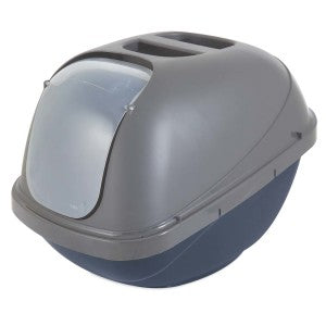 Petmate Basic Hooded Cat Litter Pan, Made in USA