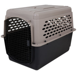 Petmate Vari Dog Kennel - Portable Crate for Pets - Airline-Friendly Pet Carrier - Durable Plastic Shell - For Home and Travel - Made in USA