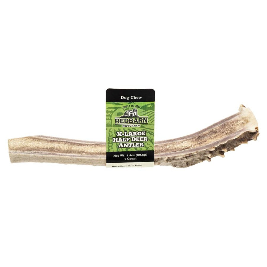 Redbarn Pet Products Half Deer Antler for Dogs