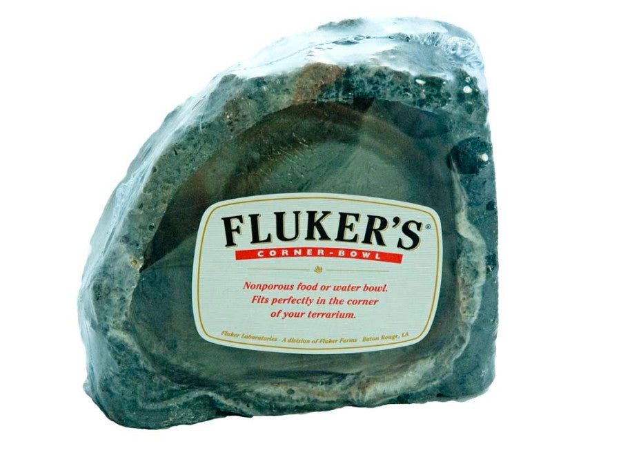 Fluker's Food and Water Reptile Corner Bowl