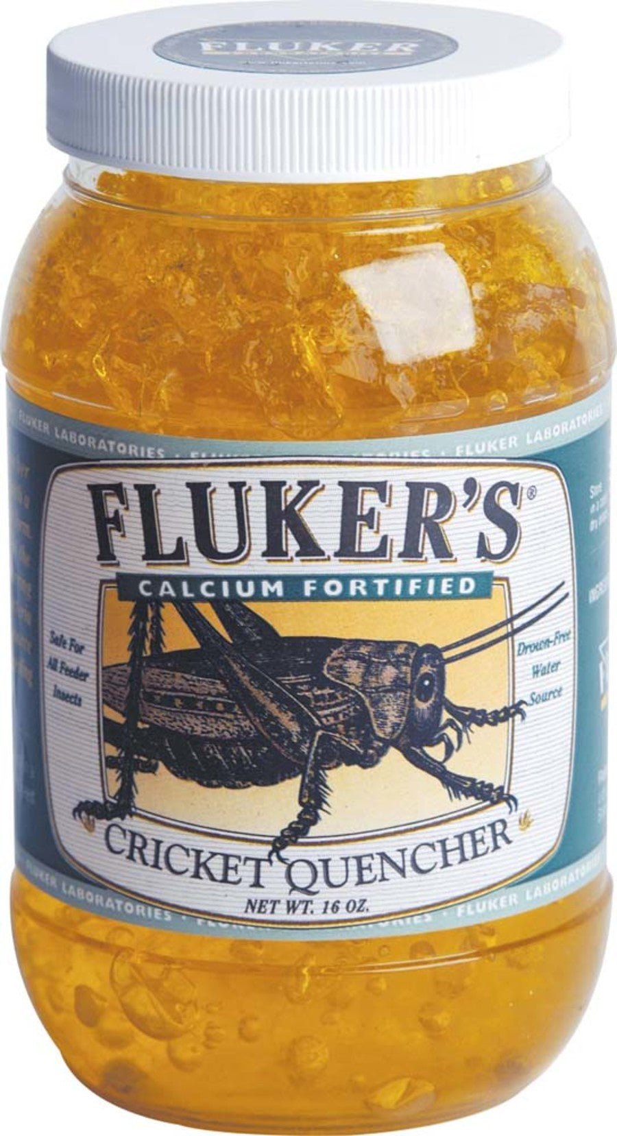 Fluker's Cricket Quencher Calcium Fortified, Easy to Use Gel Formula