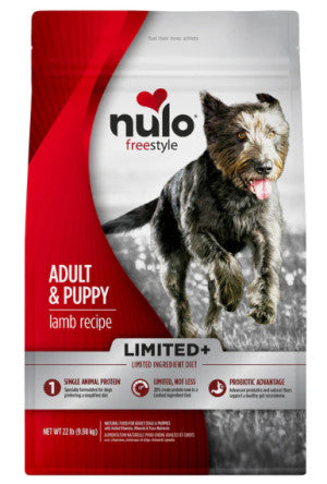 Nulo Freestyle Limited Ingredient Lamb Recipe Dry Kibble Dog & Puppy Food
