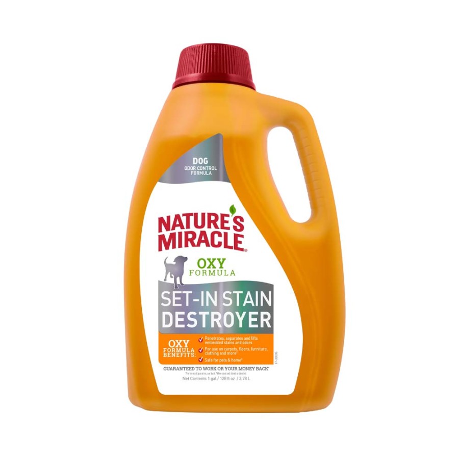 Nature’s Miracle Set-In Stain Destroyer Dog, Oxy Formula With Orange Scent