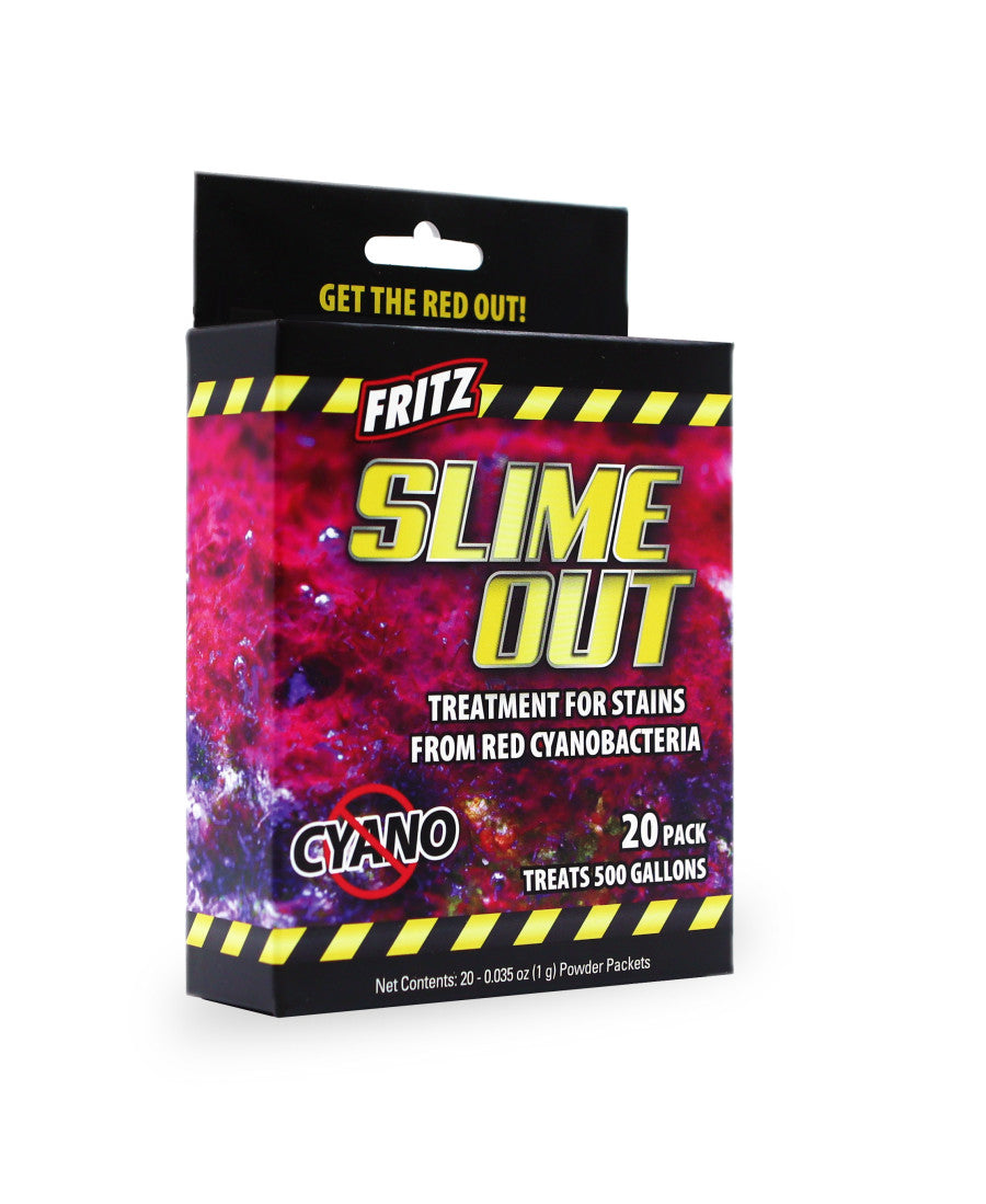 Fritz Aquatics Slime Out Treatment for Stains from Red Cyanobacteria in Fresh or Saltwater Aquariums