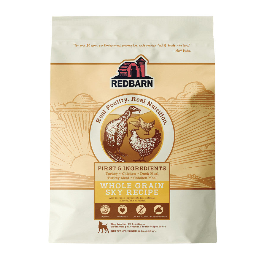 Redbarn Whole Grain Sky Recipe Dog Food 4 Pounds