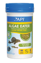 API Algae Eater Pea Protein Natural Pre-Biotic Algae Wafer with spirulina for Algae Eating Fish