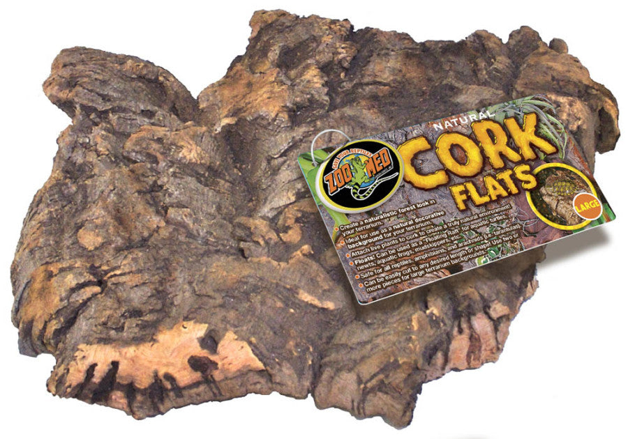 Zoo Med Laboratories Terrarium Natural Cork Flats for Turtle