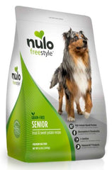 Nulo Senior Grain Free Dog Food with Glucosamine and Chondroitin Trout and Sweet Potato Recipe
