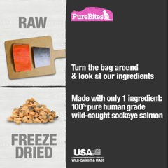 Freeze Dried Cat Treats, Salmon