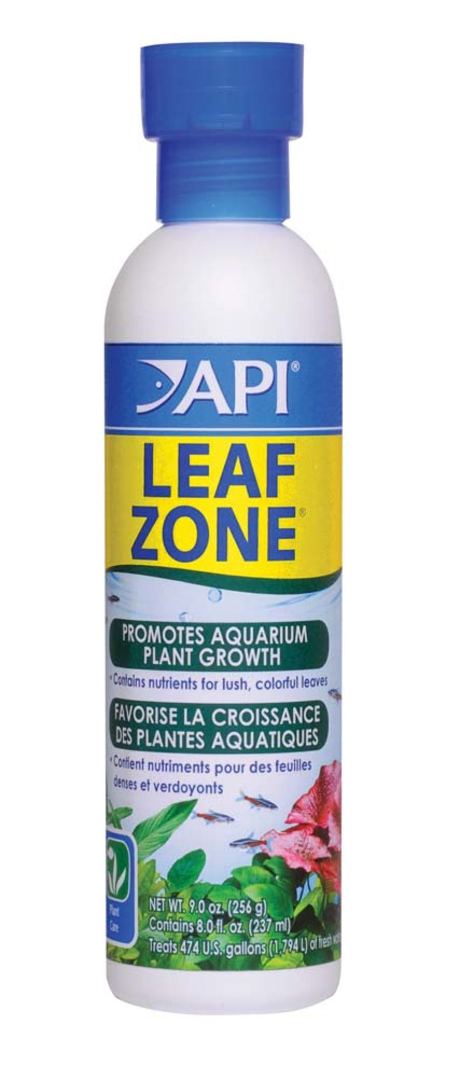 API LEAF ZONE Freshwater Aquarium Plant Fertilizer 8-Ounce Bottle