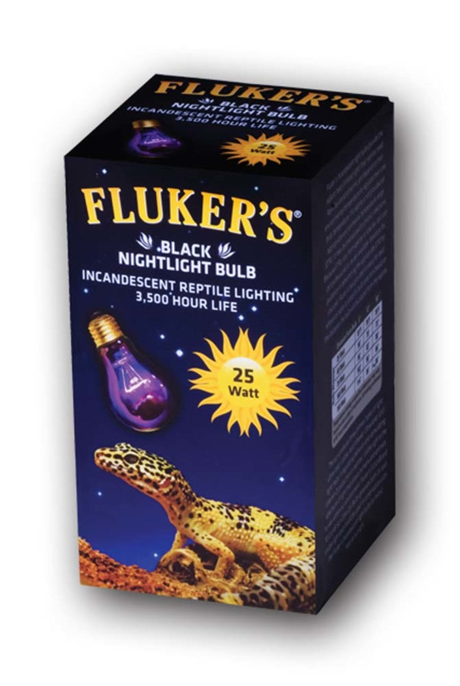 Fluker's Incandescent Black Nightlight Bulbs for Reptiles