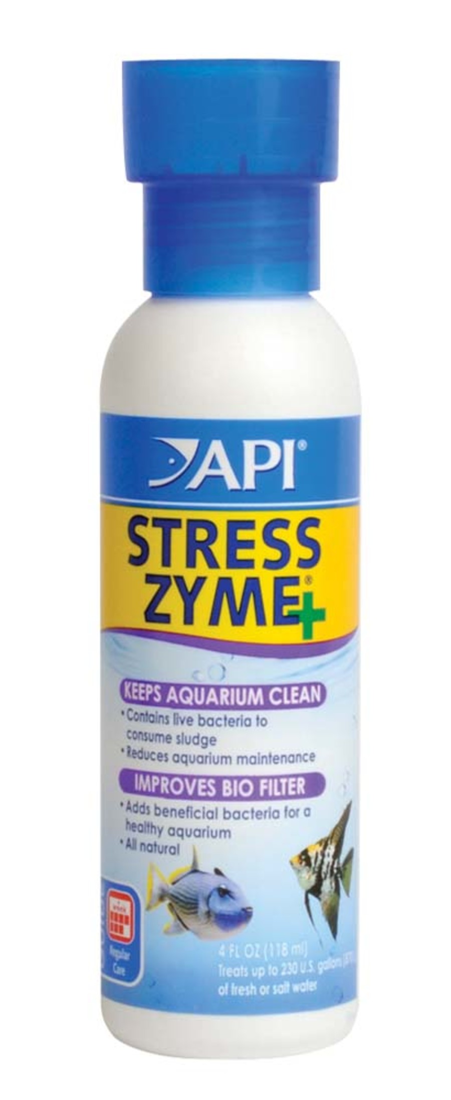 API Stress Zyme Freshwater and Saltwater Aquarium Cleaning Solution