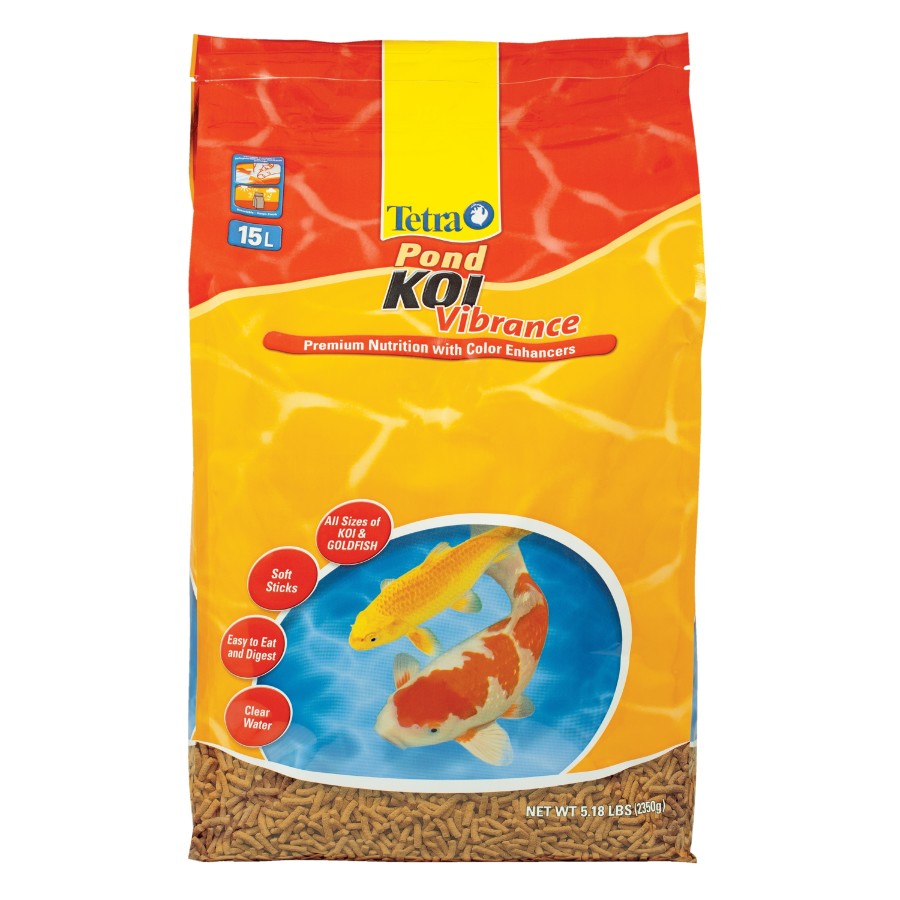 TetraPond Koi Vibrance, Soft Sticks, Floating Pond Food