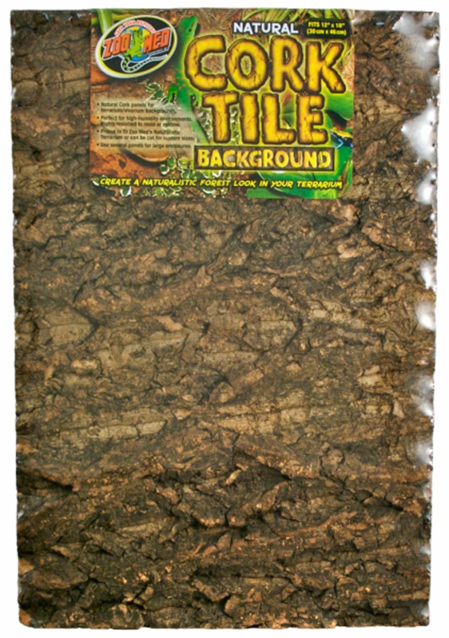 Zoo Med Natural Cork Tile Background
