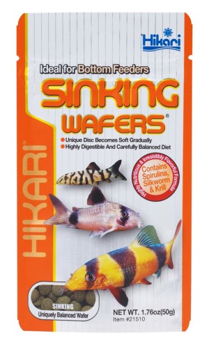 Hikari Tropical Sinking Wafers for Fish, Unflavored