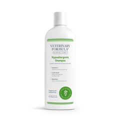 Veterinary Formula Clinical Care Hypoallergenic Shampoo for Dogs and Cats – No Harsh Ingredients – Fragrance-Free Pet Shampoo for Allergies and Sensitive Skin, Promotes Healthy Skin and Coat
