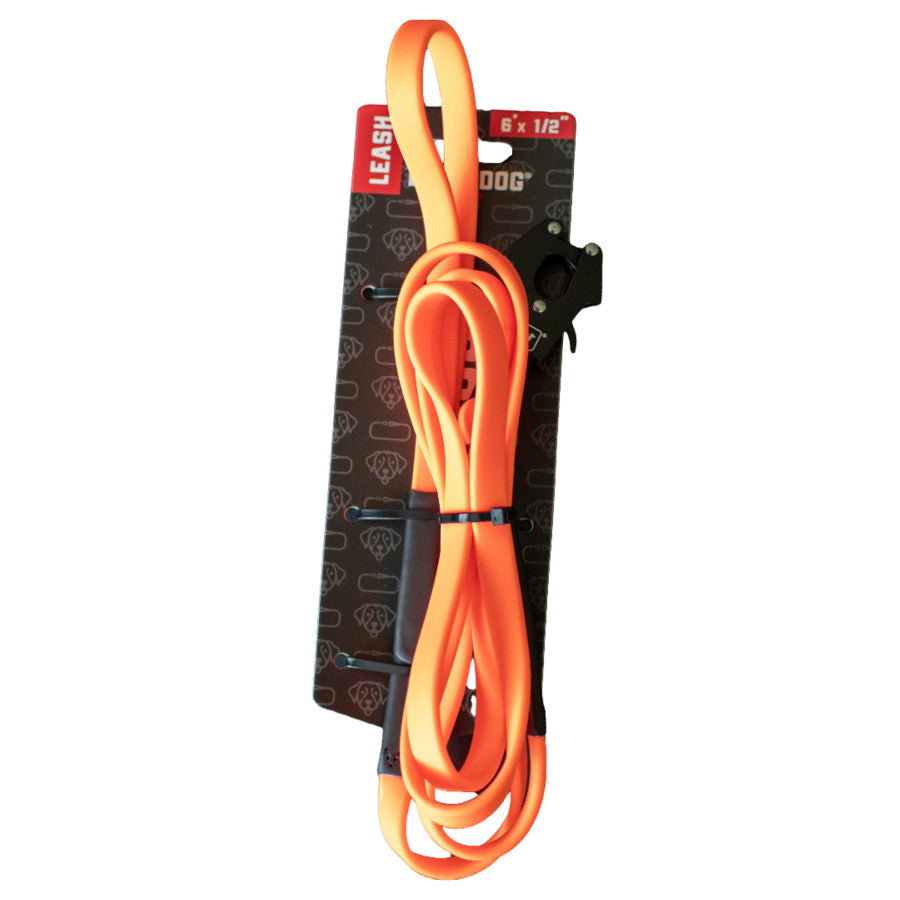 Boss Dog Tactical Polyester Webbing TPU Tracking Leash 6 FT