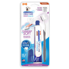 Nylabone Advanced Oral Care Puppy Dental Kit with Pillowy Soft-Bristle Toothbrush