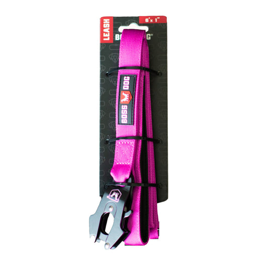 Boss Dog Tactical Leash, Hot Pink