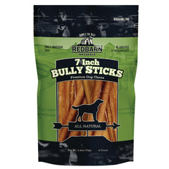 Redbarn Straight Bully Sticks - Long Lasting Dog Chew, All Natural & Odorless Bully Bones