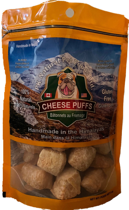 PK Naturals Cheese Puffs Dog Treats