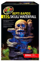 Zoo Med Laboratories Repti Rapids® Reptiles LED Waterfall Skull