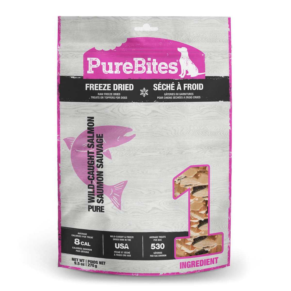 Freeze Dried Dog Treats, Salmon