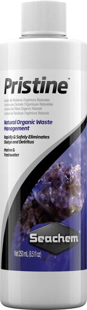 Seachem Pristine Natural Waste Management - Organic Sludge and Detritus Eliminator