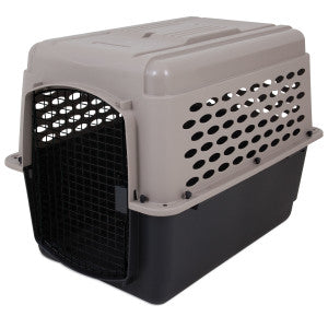 Petmate Vari Dog Kennel - Portable Crate for Pets - Airline-Friendly Pet Carrier - Durable Plastic Shell - For Home and Travel - Made in USA
