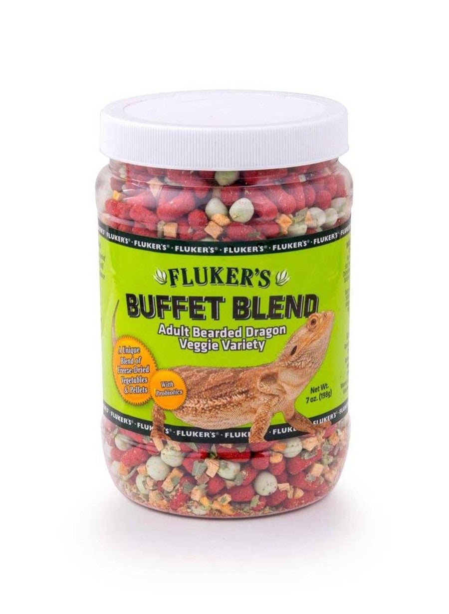 Fluker's Buffet Blend Adult Bearded Dragon Veggie Variety Diet