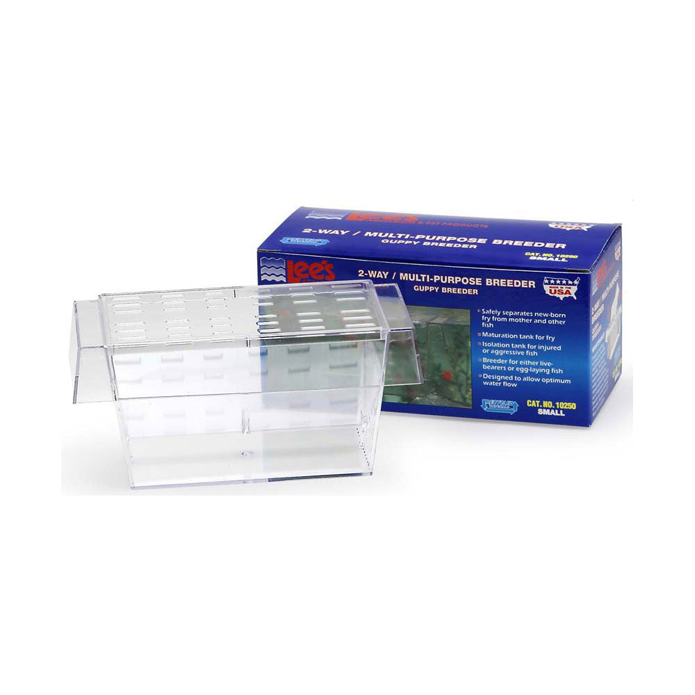 Lee's® Two-Way Guppy Breeder Aquarium Tank