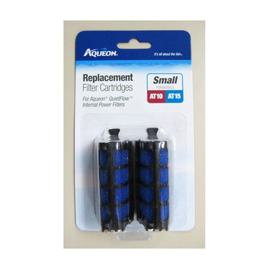 Aqueon® AT10/AT15 Replacement Internal Filter Cartridge Small X 2 Count